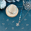 120Pcs Tibetan Style Alloy Toggle Clasps FIND-SP0001-20-4