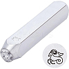 Iron Seal Stamps AJEW-BC0001-05D-1