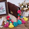 The Colors of the Small Pom Balls are Random Color KEYC-WH20004-01C-3