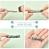 20Pcs 2 Styles Natural Paua Shell Cabochons SHEL-YW0001-09-4
