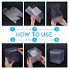 Frosted PVC Rectangle Favor Box Candy Treat Gift Box CON-BC0006-38-3