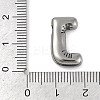 Anti-Tarnish 304 Stainless Steel Pendants STAS-K256-25J-P-3
