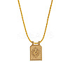 Brass and Enamel Pendant Necklaces FS-WG2CA9F-02-2
