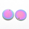 Ion Plating(IP) 304 Stainless Steel Pendants LS-X-EJEW-L238-01A-M-2