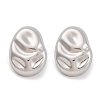 Non-Tarnish 304 Stainless Steel Stud Earrings EJEW-H013-36P-1