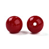 Opaque Solid Color Glass Beads GLAA-N007-8mm-A03-2