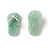 Natural Green Aventurine Pendants G-F586-C01-2
