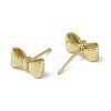 Rack Plating Brass Stud Earrings EJEW-U006-03G-2