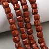 Natural Red Jasper Beads Strands G-C267-A19-1