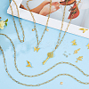 316L Surgical Stainless Steel Flat Paperclip Chains & Alloy Pendants & 304 Stainless Steel Jump Rings & Chain Extenders Kit SJEW-HS00003-5