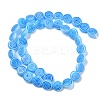Handmade Lampwork Beads Strands LK-R004-49D-2