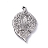Non-Tarnish 304 Stainless Steel Pendants STAS-P288-10P-2