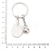 Zinc Alloy Keychains KEYC-I117-03P-02-3