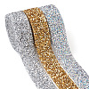 Glitter Resin Hotfix Rhinestone(Hot Melt Adhesive On The Back) OCOR-TA0001-14-1