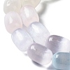 Natural Selenite Beads Strands LS-G-F750-M01-2