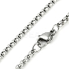 Anti-Tarnish 201 Stainless Steel Arabic Elements Flower Pendant Box Chain Necklaces LS-NJEW-D089-01P-02-3