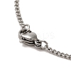 Brass Micro Pave Cleal Cubic Zirconia Pendant Necklaces NJEW-M211-03D-P-6
