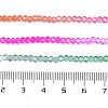 Transparent Painted Glass Beads Strands DGLA-A034-T2mm-A03-3