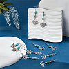 DIY Butterfly Dragonfly Earring Making Kits DIY-SC0020-38-5