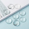 Transparent Glass Cabochons X-GGLA-R026-30mm-8