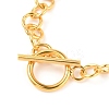 Unisex PVD Vacuum Plating 304 Stainless Steel Rolo Chains Bracelets BJEW-H541-05A-G-2