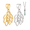 2Pcs 2 Colors 925 Sterling Silver Ice Pick Pinch Bails STER-PH0001-93-7