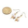 Natural Pearl Pendant Necklace & Dangle Earrings SJEW-JS01276-6