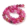 Natural Agate Beads Strands G-M437-C01-01J-3