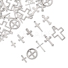 60Pcs 10 Styles 201 and 304 Stainless Steel Pendants STAS-FS0001-91-3