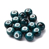 Bright Glazed Porcelain Beads PORC-D300-A27-1