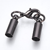 Brass Lobster Claw Clasps KK-F758-02B-1