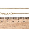Ion Plating(IP) 304 Stainless Steel Ball Chain Bracelet for Women BJEW-G667-10G-3