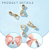 50Pcs 2 Styles Brass Pinch Bails KK-UN0003-68LG-5