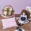 10M 10% Spandex 90% Polyamide Layered Pleated Lace Ribbon OCOR-GA0002-42B-4