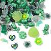 Luminous Opaque Resin Cabochons CRES-U006-01H-2