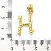 Rack Plating Brass Micro Pave Cubic Zirconia European Dangle Charms KK-L210-015G-H-3
