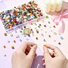 1000Pcs 3 Styles Glass Rondelle Beads GLAA-CJC0009-09C-4