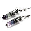 Natural Fluorite Faceted Bullet Pointed Dowsing Pendulums G-B149-14AS-03-2