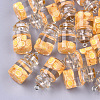 Glass Bottle Pendants X-GLAA-T001-04B-1