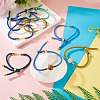 8Pcs 8 Colors Braided Nylon Cord Bracelet Making MAK-TA0001-28-6
