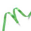 1/4 inch(6mm) Green Satin Ribbon for Hairbow DIY Party Decoration X-RC6mmY019-3