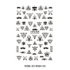 Hot Stamping Nail Art Stickers Decals MRMJ-R088-33-R084-03-2