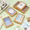 Foldable Kraft Paper Candy Boxes with Visible Window LS-CON-WH0123-22-4
