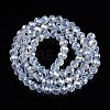 Electroplate Glass Beads Strands LS-EGLA-A044-J6mm-B06-3