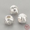 925 Sterling Silver Beads X-STER-S002-16-4mm-3