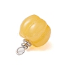 Opaque Resin Vegetable Pendants PALLOY-JF02766-02-4