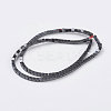 Non-magnetic Synthetic Hematite Beads Strands X-G-H1077-1-2