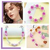 Fuchsia Transparent Acrylic Beads TACR-AR0001-28-6