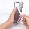 6Pcs 6 Colors Silicone Mobile Phone Case Wrist Straps AJEW-DR0002-51-3
