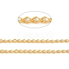 Handmade Brass Beaded Chains CHC-F011-06A-G-1